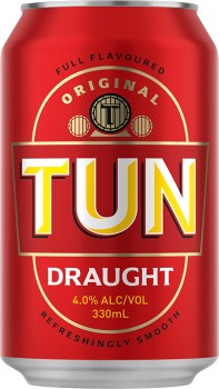 Tun-Red-Draught-Cans-330mL on sale