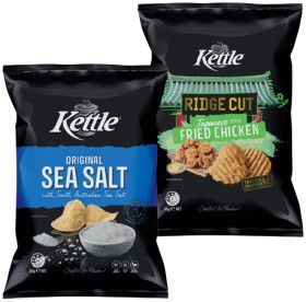 Kettle-Potato-Chips-130165g-Selected-Varieties on sale