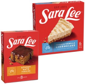 Sara+Lee+Cheesecake+360%E2%80%91425g+or+Pudding+475g+Selected+Varieties
