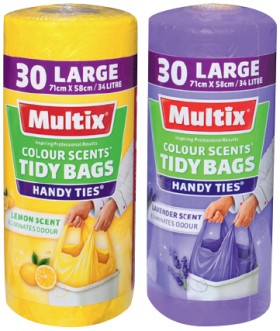 Multix-Colour-Scents-Handy-Ties-Tidy-Bags-Large-30-Pack-Selected-Varieties on sale