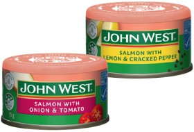 John-West-Salmon-95g-Selected-Varieties on sale
