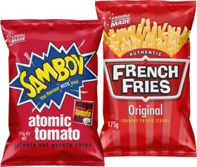 French+Fries+or+Samboy+Potato+Chips+175g+Selected+Varieties