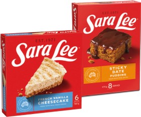 Sara+Lee+Cheesecake+360%E2%80%91425g+or+Pudding+475g+Selected+Varieties