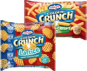 Birds-Eye-Golden-Crunch-Potato-Chips-900g-Lattice-or-Sidewinders-Chips-750g-Selected-Varieties on sale