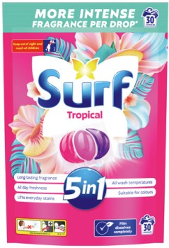 Surf-Laundry-Capsules-30-Pack-Selected-Varieties on sale