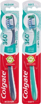 Colgate+360%26deg%3B+Toothbrush+1+Pack+Selected+Varieties