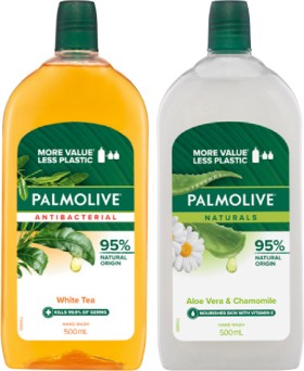 Palmolive+Liquid+Hand+Wash+Refill+500mL+Selected+Varieties
