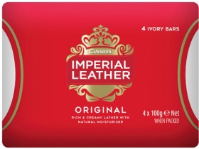 Imperial-Leather-Original-Ivory-Bar-Soap-4x100g on sale