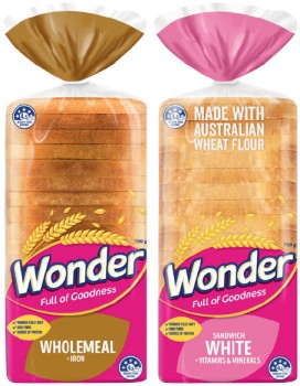 Wonder+White+or+Wholemeal+Bread+680%E2%80%91700g+Selected+Varieties