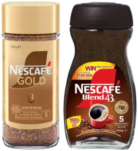 Nescaf%26eacute%3B+Gold+90%E2%80%91100g+or+Blend+43+140%E2%80%91150g+Instant+Coffee+Selected+Varieties