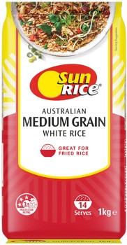 SunRice+Medium+Grain+Rice+1kg+Selected+Varieties