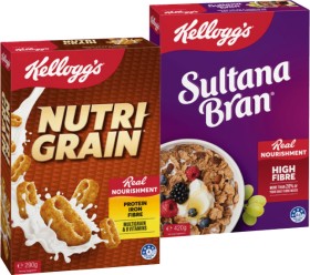 Kellogg%26rsquo%3Bs+Nutri%E2%80%91Grain+290g+or+Sultana+Bran+420g