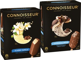 Connoisseur+Gourmet+Ice+Cream+4%E2%80%916+Pack+Selected+Varieties