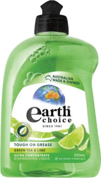 Earth+Choice+Ultra+Concentrate+Dishwashing+Liquid+500mL+Selected+Varieties