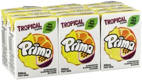 Prima+Fruit+Drink+6x200mL+Selected+Varieties