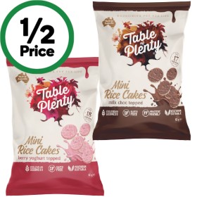 Table-of-Plenty-Mini-Rice-Cakes-60g-From-the-Health-Food-Aisle on sale