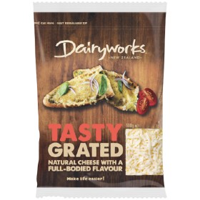 Dairyworks-Grated-Cheese-500g-From-the-Fridge on sale