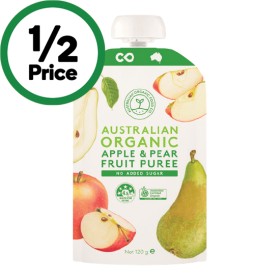 Australian-Organic-Fruit-Puree-120g on sale