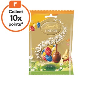 Lindt-Lindor-Assorted-Egg-Bags-180g on sale