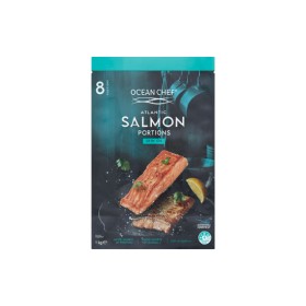 Ocean+Chef+Atlantic+Salmon+Portions+Skin+On+1+kg+Pk+8+%26ndash%3B+From+the+Seafood+Freezer
