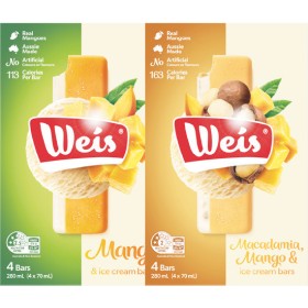 Weis-Bars-264-280ml-Pk-4-6 on sale