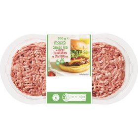 Macro-Australian-Grass-Fed-Beef-Burger-Varieties-500g-Pk-4 on sale