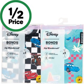Bonds+Disney+Cars+Zippy+Wondersuit+Pk+1+%26ndash%3B+Assorted