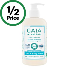 GAIA-Natural-Baby-Hair-Body-Wash-500ml on sale