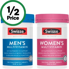 Swisse+Ultivite+Men%26rsquo%3Bs+or+Women%26rsquo%3Bs+Multivitamin+Tablets+Pk+100%7E