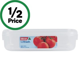 Dcor-Tellfresh-Oblong-Container-900ml on sale