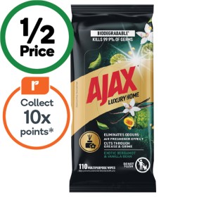 Ajax+Luxury+Home+Wipes+Pk+110