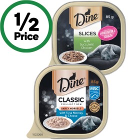 Dine-Wet-Cat-Food-85g on sale