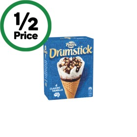 Peters+Drumstick+Ice+Cream+475-490ml+Pk+4-6
