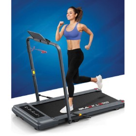 BLACK+LORD+Treadmill+2+IN+1+Electric+Walking+Pad+400mm+Hydraulic+Foldable