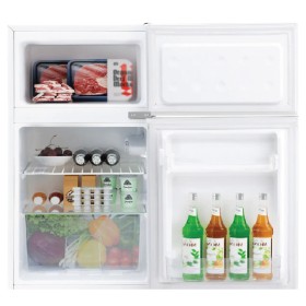 Devanti+85L+Bar+Fridge+Mini+Freezer+Refrigerator+White
