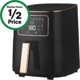 Healthy+Choice+7L+1700W+Digital+Air+Fryer+Black+%26amp%3B+Rose+Gold
