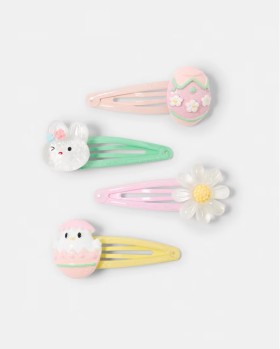4-Pack-Easter-Snap-Hair-Clips on sale