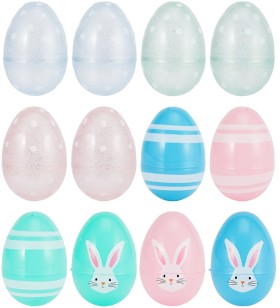 12-Pack-Assorted-Hunt-Eggs on sale