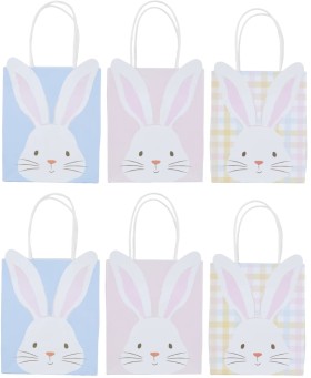 6-Pack-Easter-Bunny-Loot-Bags-Assorted on sale