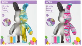 Marble+Paint+Bunny+-+Assorted