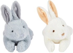 Easter+Laying+Bunny+Plush+Toy+-+Assorted