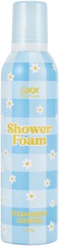 OXX-Bodycare-Shower-Foam-230g-Strawberry-Scented on sale