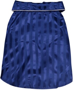 Pet-Satin-Stripe-Pyjamas-Medium-Navy on sale