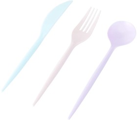 45-Piece-Reusable-Cutlery-Pastel on sale