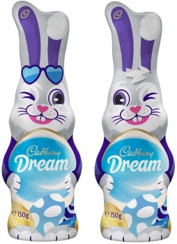 Cadbury+Dream+Easter+Bunny+150g+-+Assorted