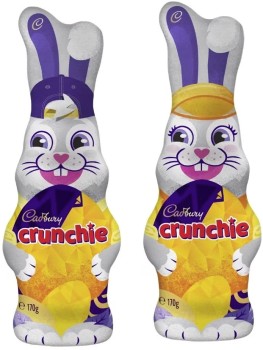 Cadbury-Crunchie-Easter-Bunny-170g-Assorted on sale