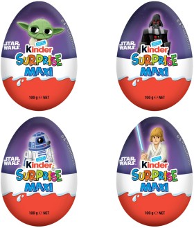 Marvel+Avengers+Kinder+Maxi+Surprise+Easter+Egg+100g+-+Assorted