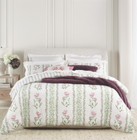 Heritage-Tulip-Cotton-Sateen-Quilt-Cover-Set on sale