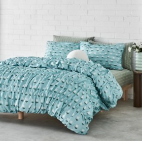 Vue+Pia+Ruched+Cotton+Quilt+Cover+Set%5E