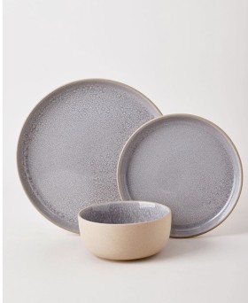 Australian-House-Garden-Elements-Dinner-Set-Grey-12pc on sale